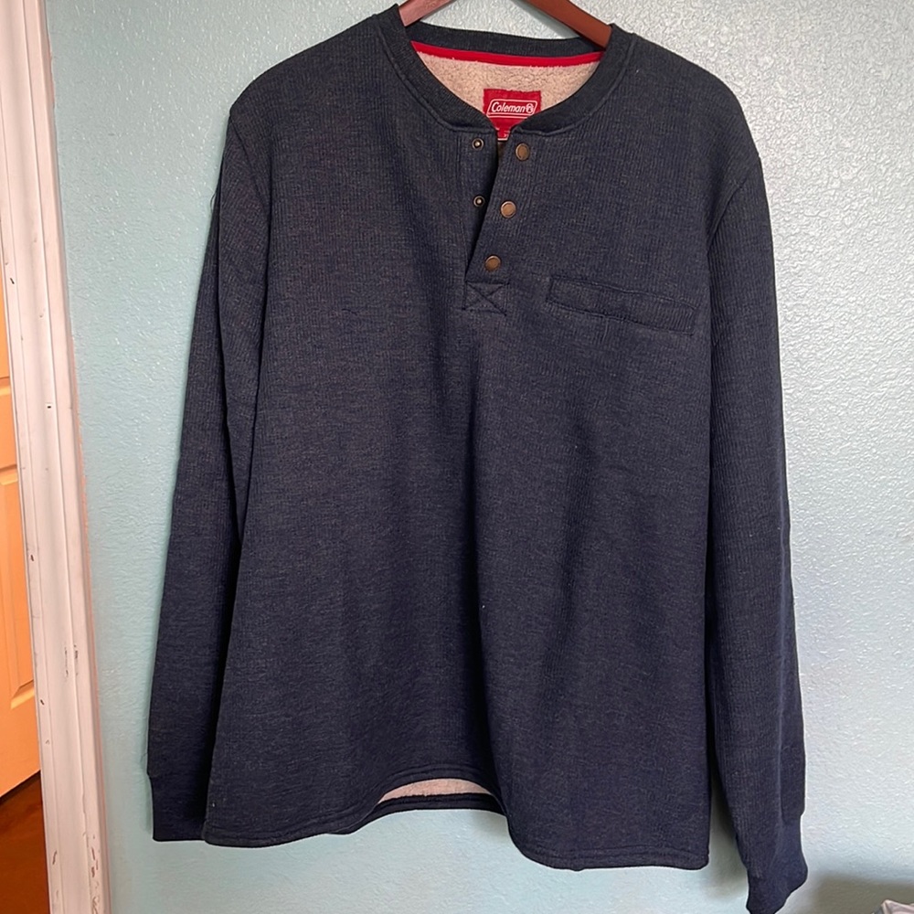 Coleman bonded waffle Sherpa fleece lined